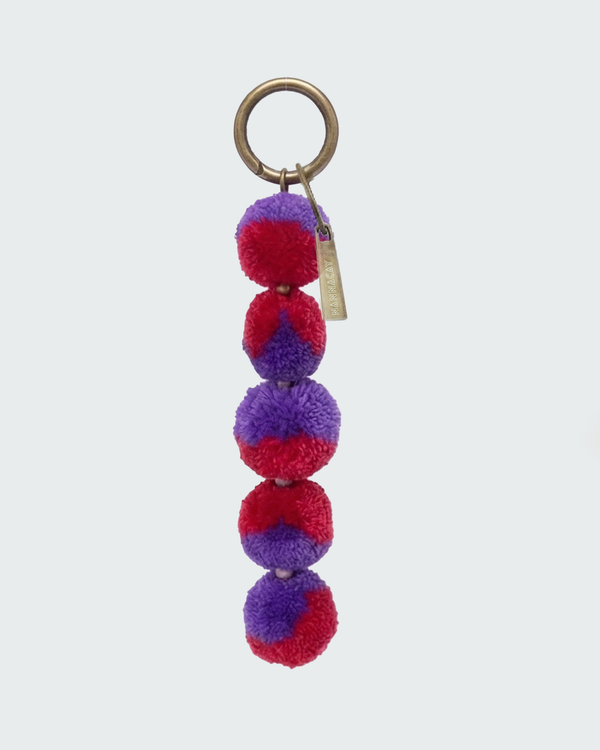 KILLA POMPOM KEYCHAIN