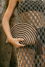 VALENTINA COURO CLUTCH