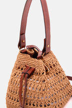 LEONIE RAFFIA BAG