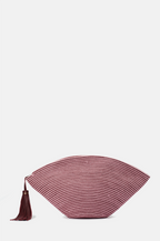 CARISSA COURO CLUTCH