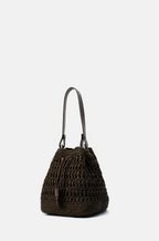 LEONIE RAFFIA BAG