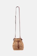 LEONIE RAFFIA BAG