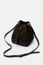 LEONIE RAFFIA BAG