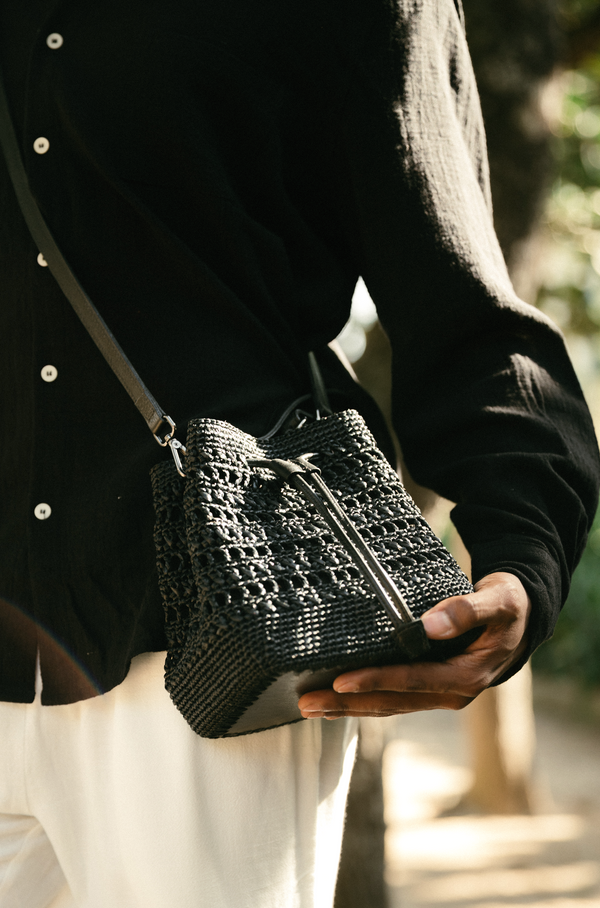 LEONIE RÁFIA BAG
